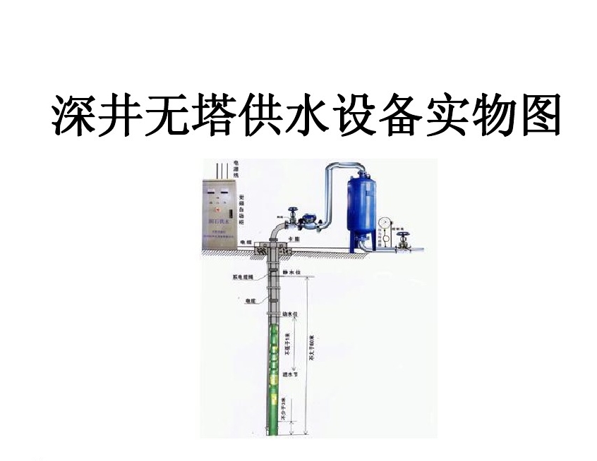 西安雁塔区井泵无塔式供水设备